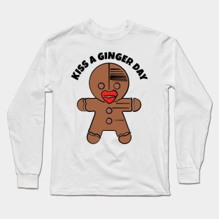 Kiss A Ginger Day Long Sleeve T-Shirt